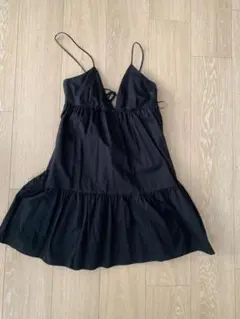 ZARA ブラック キャミワンピース