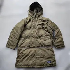 GU×UNDERCOVER ヒートパデッドコンバーチブルコート ミリタリー　M