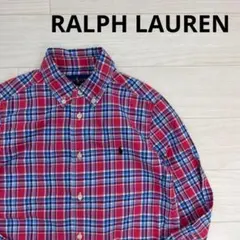 RALPH LAUREN ラルフローレン ボタンダウン チェックシャツ キッズ