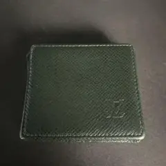 ♪【美品】ヴィトン□タイガ□コインケース□グリーン□ポルトモネ