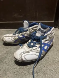 【野球スパイク】ASICS ホワイト/ブルー