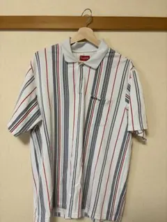 Supreme ストライプ ポロシャツ Mサイズのサムネイル