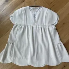 6日まで値下げ！bitnabi 美人トップスペタルスリーブ　ホワイト　授乳服