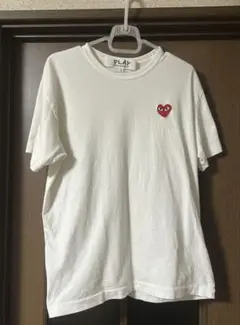 PLAY COMME des GARCONS ハートロゴTシャツ size L