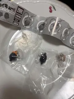 猫 カプセルトイ 3個セット　ハイキュー
