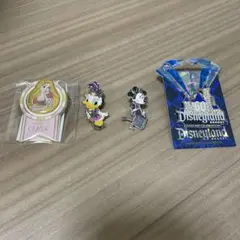 ディズニー　ピンバッジ　4つセット