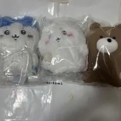ちいかわ　増えちゃった毛量なハチワレぬいぐるみS ちいかわくまのぬいぐるみ　3個