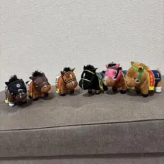 サラブレッドコレクション　マスコットボールチェーン　6点セット