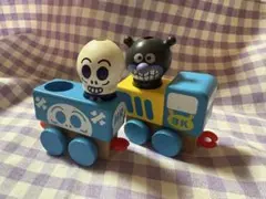 中古/アンパンマンミニ木製トレインおもちゃ