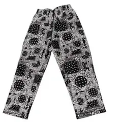 ペイズリー ワイドパンツ