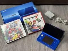 Nintendo 3DS コバルトブルー 本体・ソフト２本付き