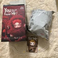 スカルパンダ POPMART SKULLPANDA You Found Me!