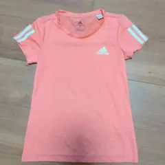 130cm adidas AEROREADY ピンク Tシャツ J 140