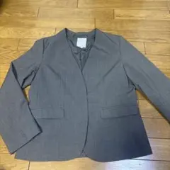 lepsim　レプシム　ノーカラージャケット　グレー　M