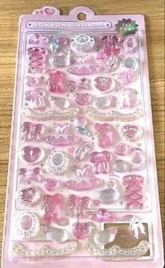 ボンボンドロップ　ピンク　シール