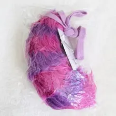 ファー素材のピンク紫バッグ・ポーチ