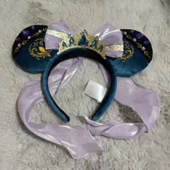 香港ディズニー アナ カチューシャ