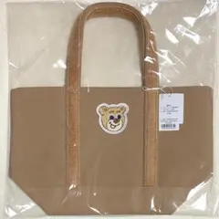 フェイラー オールドテディワッペントートバッグ ベージュLサイズ