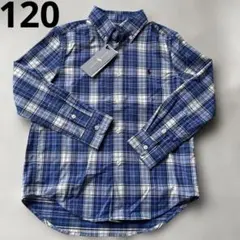 【新品未使用】Ralph Lauren チェック柄長袖シャツ サイズ6歳