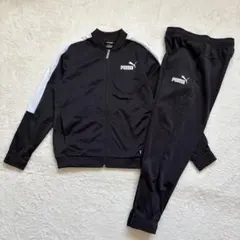 PUMA プーマ ジュニア ジャージ 上下セット ブラック 150cm