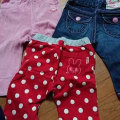 ミキハウス パンツ 3点セット