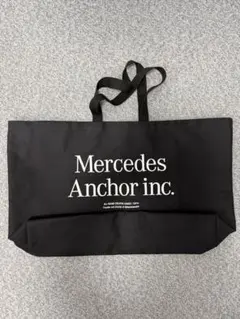 【新品未使用】Mercedes Anchor Inc. ブラックトートバッグ ANCHOR INC. * UTILITY TOTE * Black | public