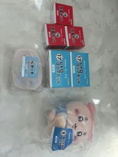 ちいかわ エニマイくじ 古本屋セット ぬいぐるみ 豆皿 レトロコップ