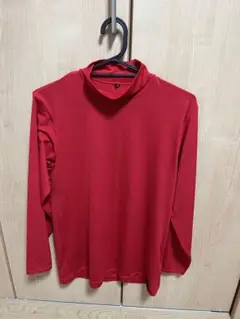 ZETT レッド 長袖 アンダーシャツ Sサイズ　1着