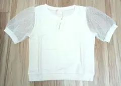 emsexcite 半袖 Tシャツ ミズタマチュール切り替えカットソー　Мのサムネイル
