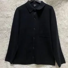 uniqlo ミラノリブシャツカーディガン