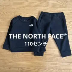 ノースフェイス トレーナー スウェット　セットアップ　110サイズ ブラック