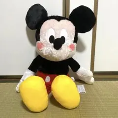 【新品】ミッキーマウス FukuFuku ふわふわ超超BIGぬいぐるみ