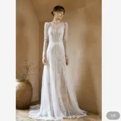 ウェディングドレス(総レース)