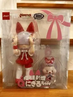 新品GRAPEBRAIN JINART にぎるちゃん 赤ピンク ソフビ ドリアン - メルカリ
