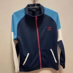 umbro ジャージ Sサイズ ネイビー/ライトブルー