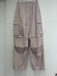 美品⭐︎GU⭐︎ジーユー　カーゴパンツ Sサイズ　くすみピンク