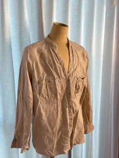 【即日配送】ZARA ベージュの長袖シャツ