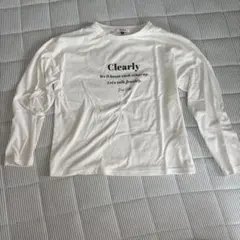 Fnklatte ホワイト長袖Tシャツ XS