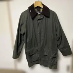 バウワァー　Barbour ワックスドジャケット オリーブ　サイズＬのサムネイル
