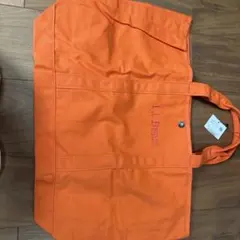 サロンアダムエロペ 別注L.L.Bean オレンジ グローサリートート