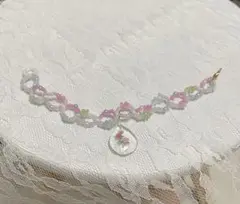 ハンドメイド カラフルビーズブレスレット