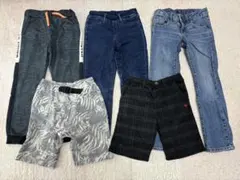 ズボン　まとめ売り　男の子　120センチのサムネイル