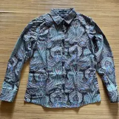Lands' End レディース長袖シャツ ペイズリー柄のサムネイル