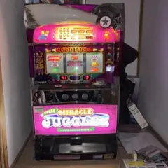 パチスロ 実機 マイジャグラー2 コイン不要機付き データカウンター