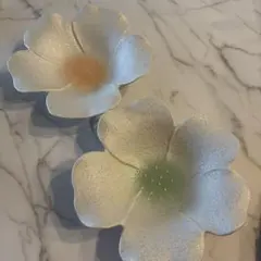 ⭐︎花形お皿2枚セット⭐︎
