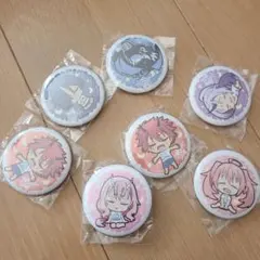 転すら　缶バッジ 7個セット