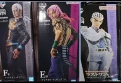 ジョジョ一番くじ　E賞ディアボロ　F賞プッチ神父　ラストワン