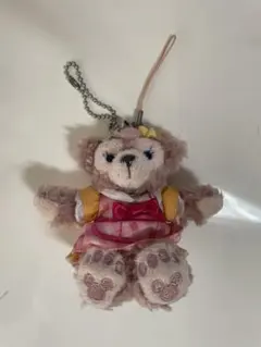 ダッフィー シェリーメイ ぬいぐるみバッジ　イースター　2015