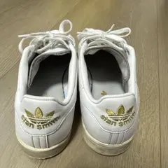adidas スタンスミス ホワイトゴールド 27cm