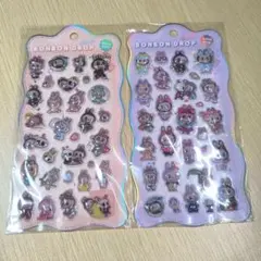 【新品未開封】ラブブ　ボンボンドロップシール２枚セット